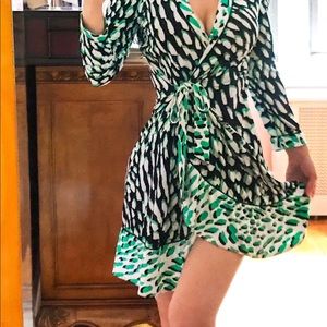 BCBG Adele Wrap Dress